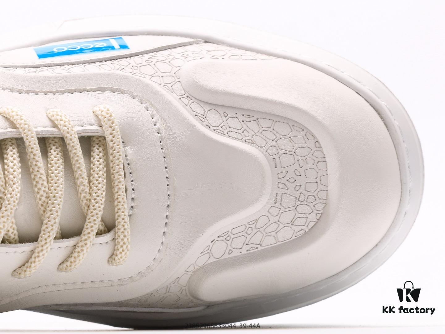 ECCO Men's Outdoor Casual Shoes Breathable Lightweight Lace-up Athletic Shoes