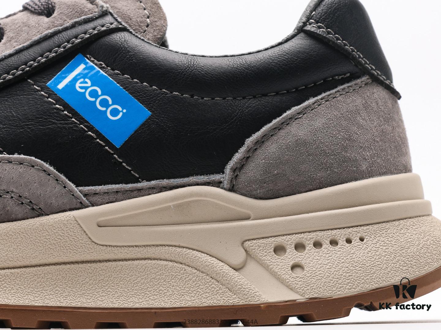 ECCO Men's Casual Shoes, Slip-Resistant Flat Shoes, Versatile Style
