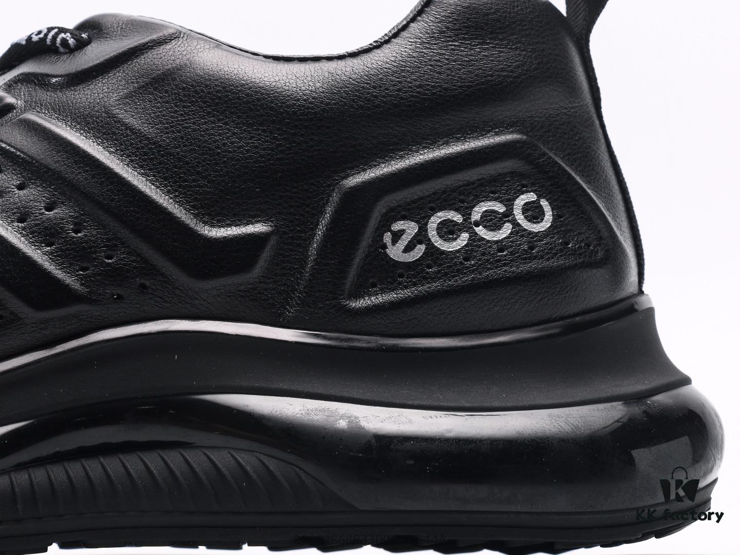 ECCO Thick-Soled Elevating Casual Shoes, Breathable Lightweight Lace-Up Sneakers