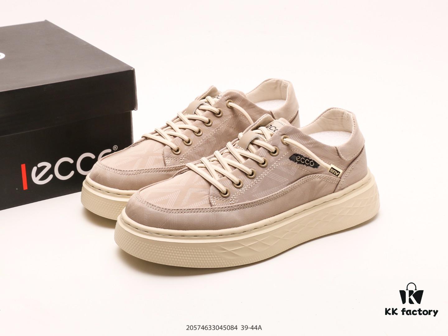 ECCO New Arrival Versatile Casual Running Shoes, Premium Uppers with Even Stitching, Clear Texture, Original Order Quality, ECCO Family Craftsmanship, High-End Fashion, Simple and Elegant Design, Slip-Resistant and Comfortable, Stylish Sporty Look