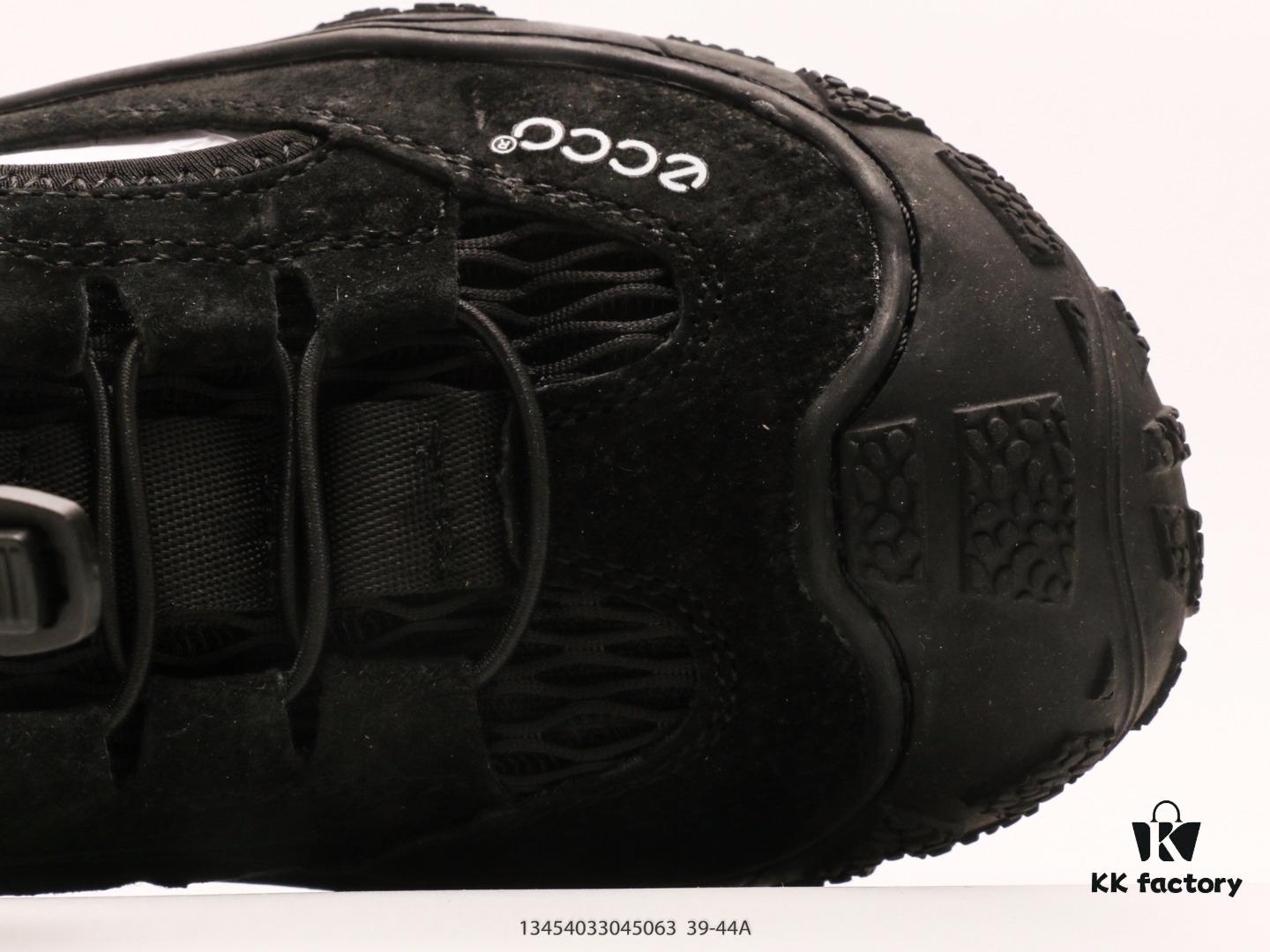 Ecco Patchwork Sneakers Color-block White Casual Shoes Street Lightweight Series Premium Full-grain Cowhide Soft and Elastic Texture Delicate Touch Breathable Pigskin Lining