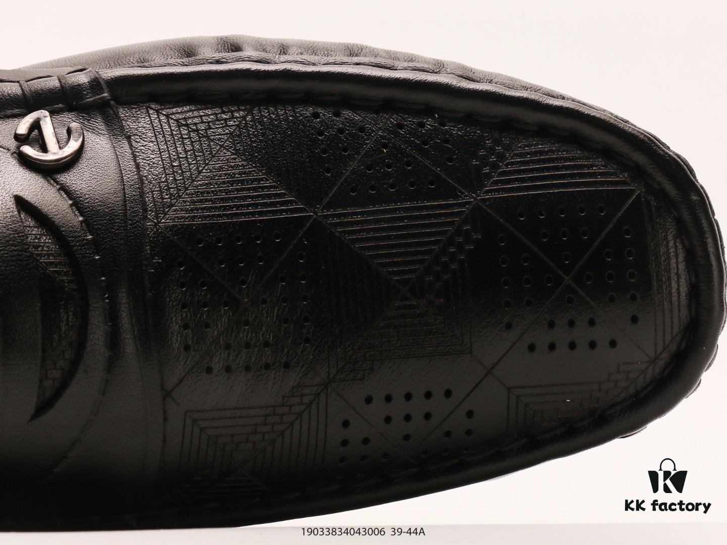 ECCO New Arrival Versatile Casual Loafers Bean Shoes, Original Three-Piece Set Included, Dust-Proof Paper, Handheld Bag, High-Elastic Outsole, Full-Grain Cowhide, Handcrafted, Neat Stitching, Clear Texture, Original Quality, Sporty Breathable Mesh Panels, ECCO Family Craftsmanship, High-End Fashion, Simple and Elegant