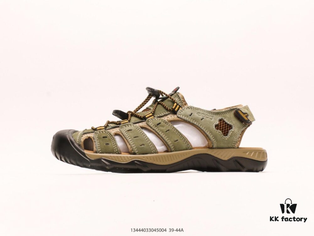 ECCO Summer Outdoor New Arrival Sandal, Men's Open-Toe Beach Sandals, All-Terrain Series, Breathable Ventilated Design, Water-Resistant and Quick-Drying, Comfortable for Hiking and Outdoor Activities