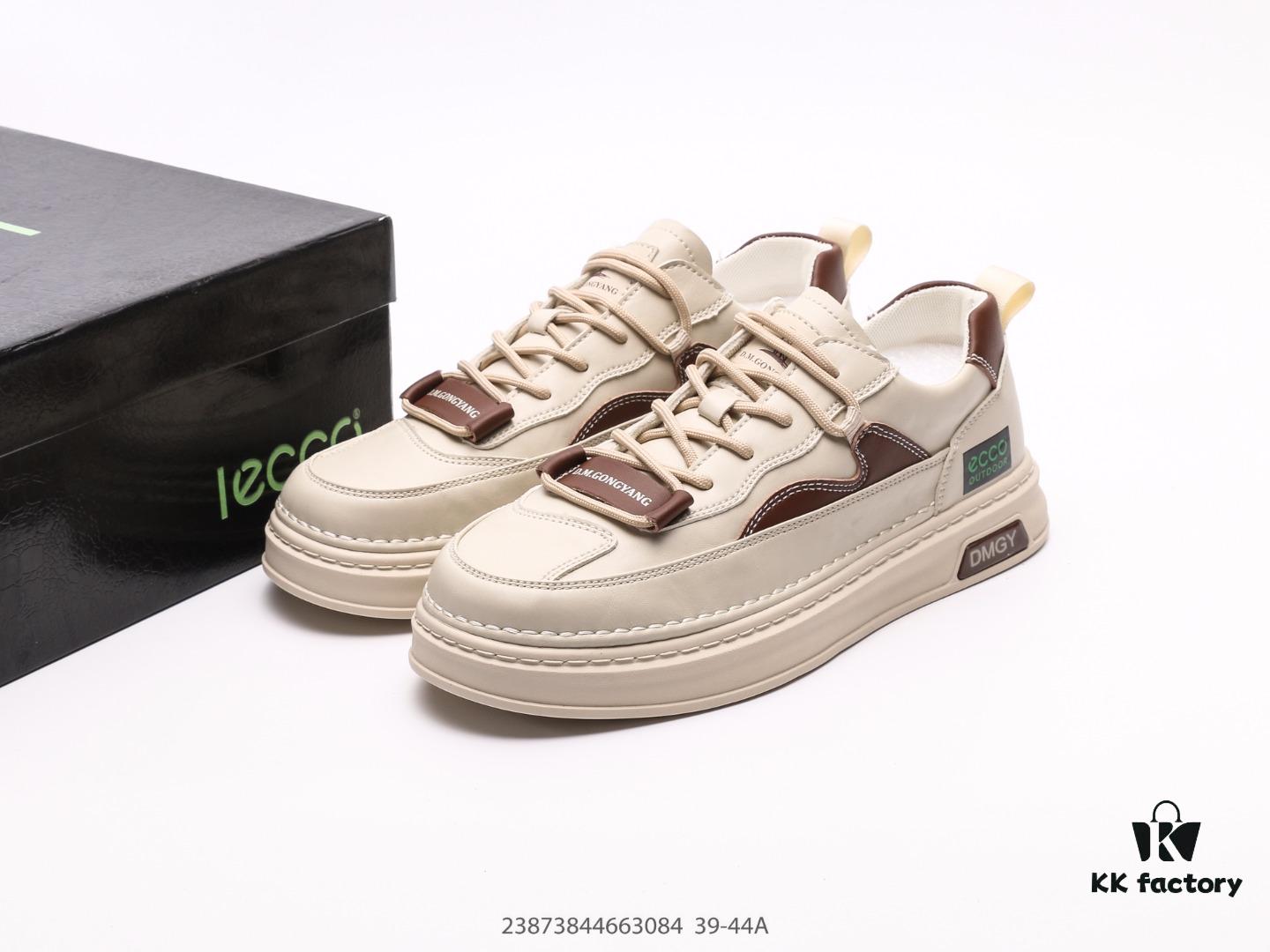 ECCO Running Shoes Casual Sneakers, Company-Grade Quality, Engraved Logo, Exclusive Official Website Customization, Premium Imported Materials, 1:1 Molding, Clear and Precise Stitching Across the Upper, Featuring ECCO's Family Craftsmanship for Enhanced Athletic Comfort, Leisure Fashion, and Elegance