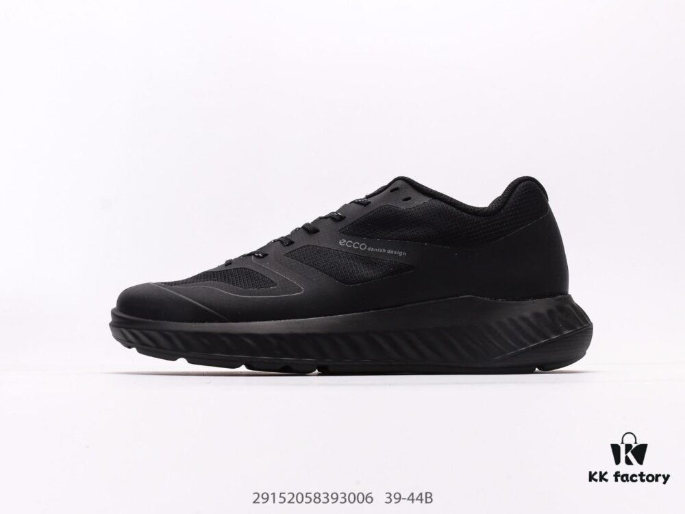 ECCO Men's Outdoor Casual Shoes, Breathable Lightweight Lace-Up Athletic Walking Shoes