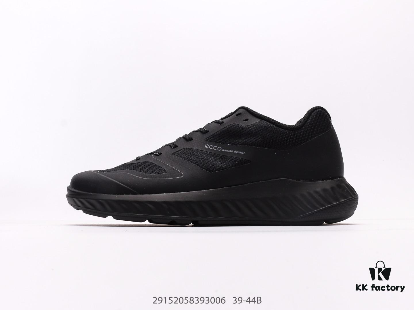 ECCO Men's Outdoor Casual Shoes, Breathable Lightweight Lace-Up Athletic Walking Shoes