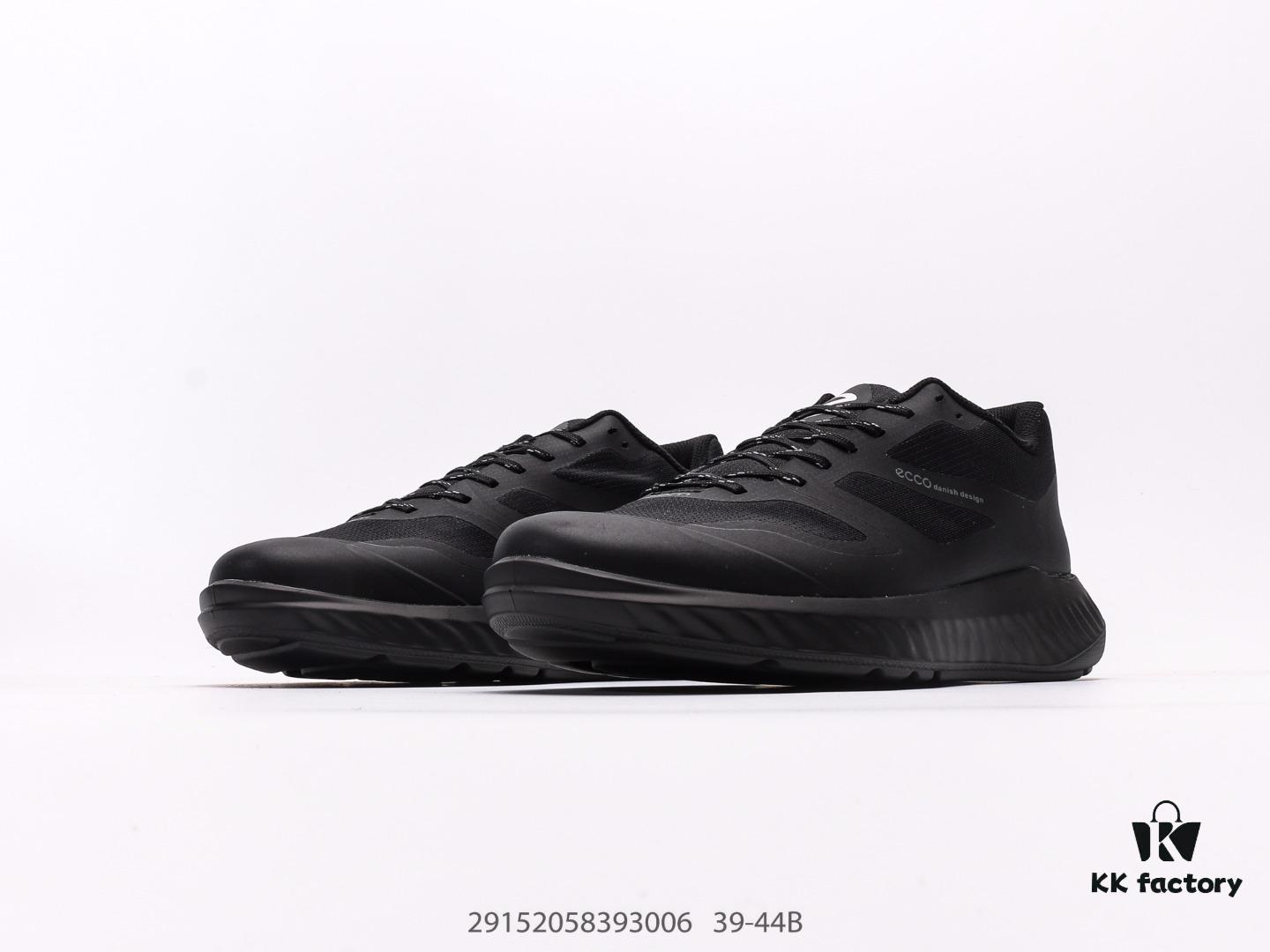 ECCO Men's Outdoor Casual Shoes, Breathable Lightweight Lace-Up Athletic Walking Shoes