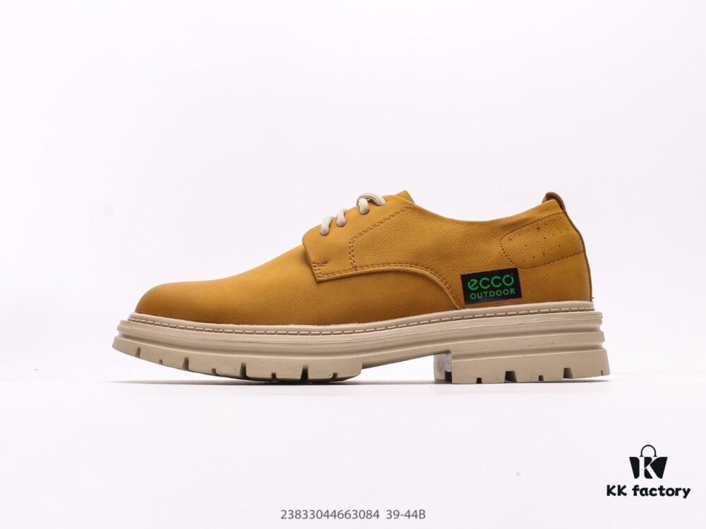 Ecco Men's Classic Casual Skate Shoes, Clean and Stylish Design, Handcrafted Quality, Popularized by Huang Jingyu, Premium Calfskin Exterior with Breathable Pigskin Lining, High-End TPR Eco-Friendly Sole for Superior Cushioning and Comfort