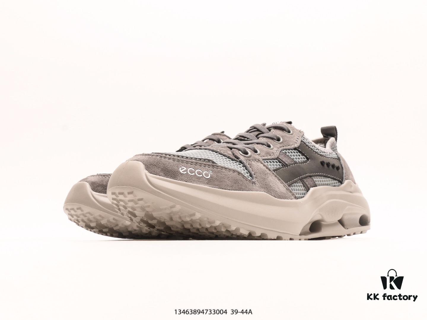 ECCO Popular White Sneakers Lightweight Comfortable Casual Shoes