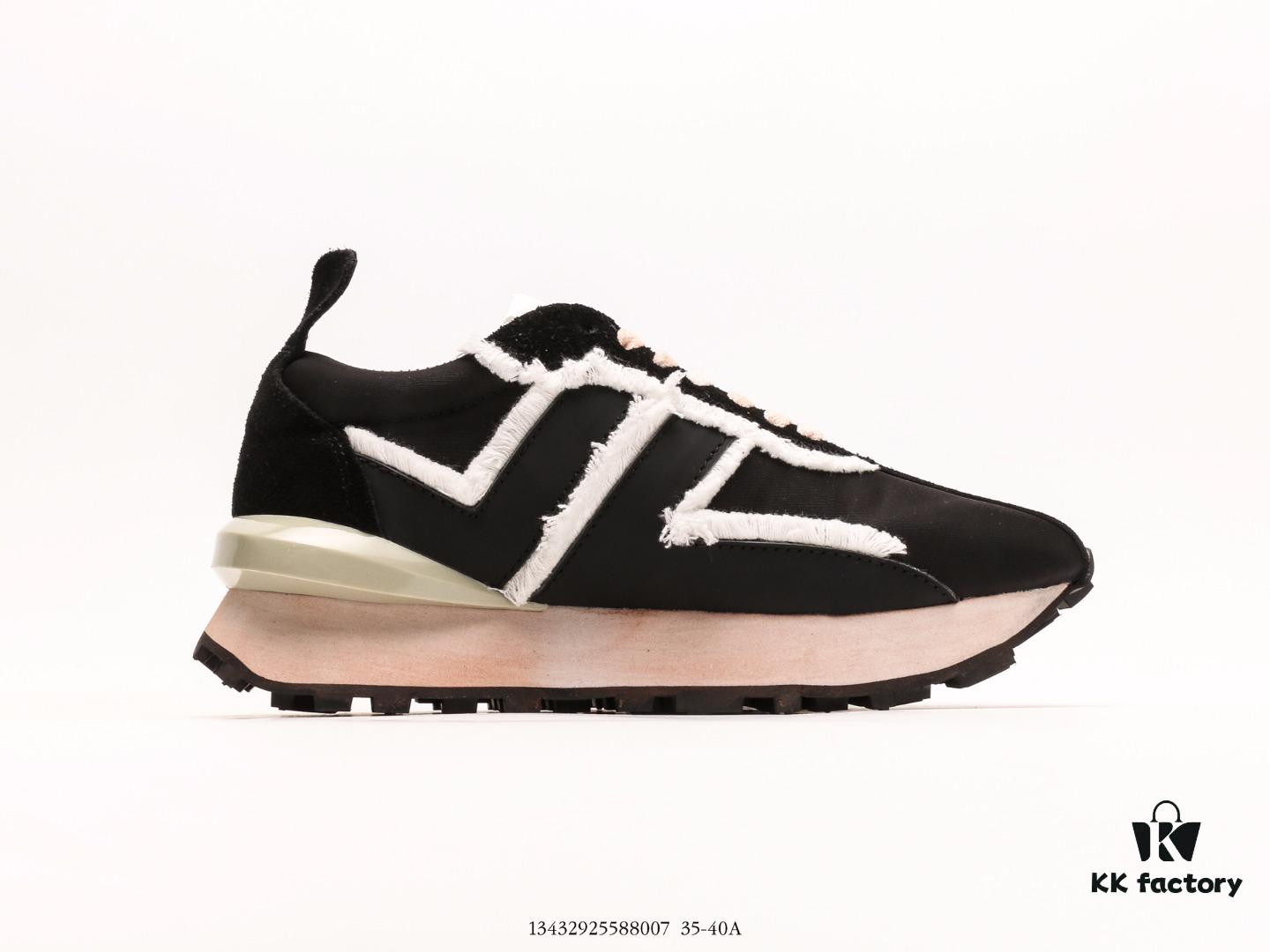 Lanvin Autry Low Loafers Unisex Shoes, Korean Direct Shipping Autry Low-Top Retro Casual Stylish Sneakers, 100% Leather Upper, 100% Fabric Lining, 100% Rubber Sole, Made in Indonesia