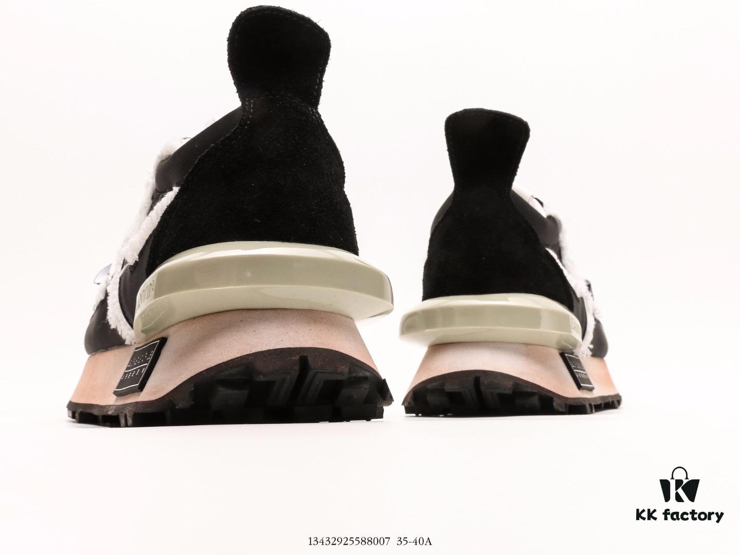 Lanvin Autry Low Loafers Unisex Shoes, Korean Direct Shipping Autry Low-Top Retro Casual Stylish Sneakers, 100% Leather Upper, 100% Fabric Lining, 100% Rubber Sole, Made in Indonesia