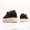 Lanvin Cotton Canvas Curbies Low-Top Sneakers, Street Attendant Collection, Retro Style Casual Sports Shoes with Wide Laces