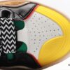 LANVIN Multicolor New Men's and Women's Low-Top and High-Top Casual Business Sneakers, Intricate Craftsmanship with Luxurious Patchwork Design, Exceptionally Comfortable and Breathable, Stylish and Versatile for Any Occasion