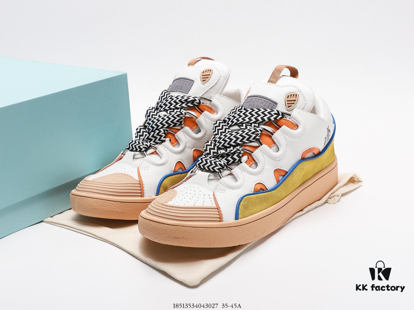 LANVIN Latest Runway CURB Series Casual Sneakers