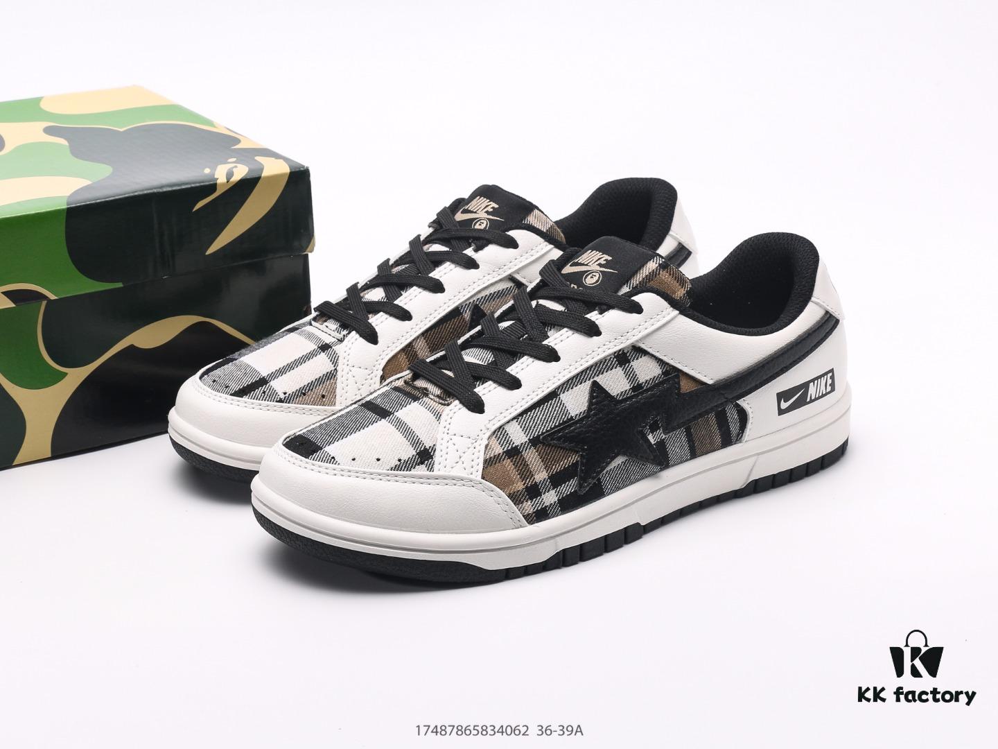 Ape Head Bape Sta To Low Classic Low-Top Sneakers, Celebrity Style Unisex Casual Shoes
