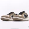 A BATHING APE Monkey Head Lace-Up Round-Toe Casual Fashion Sneakers