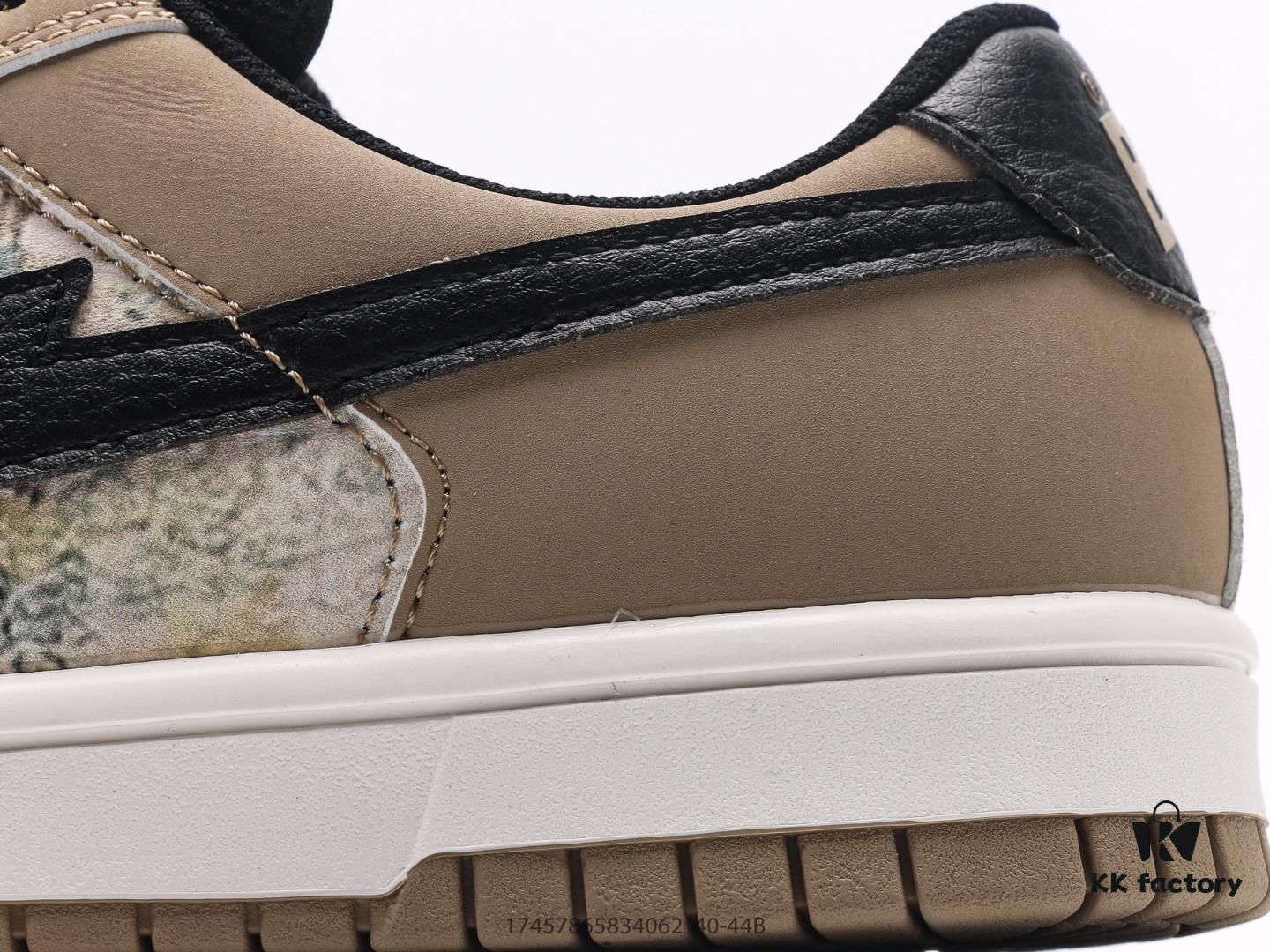 A BATHING APE Monkey Head Lace-Up Round-Toe Casual Fashion Sneakers