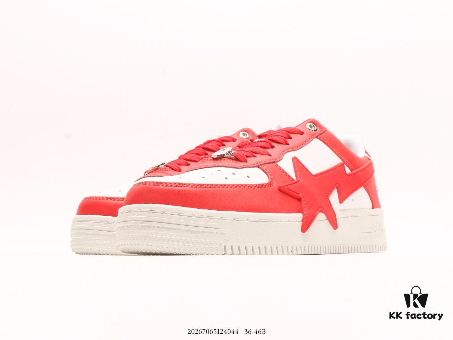 A Bathing Ape Bape Sta Low Classic Patent Leather Low-Top Casual Sneakers, Celebrity Style