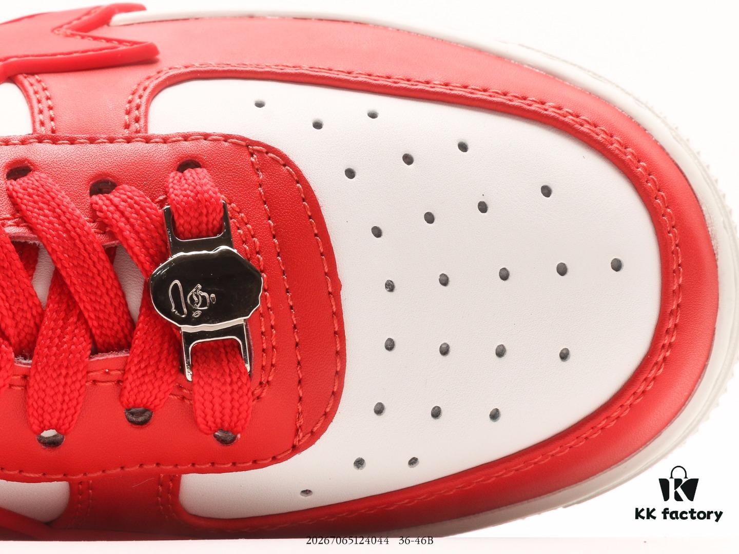 A Bathing Ape Bape Sta Low Classic Patent Leather Low-Top Casual Sneakers, Celebrity Style