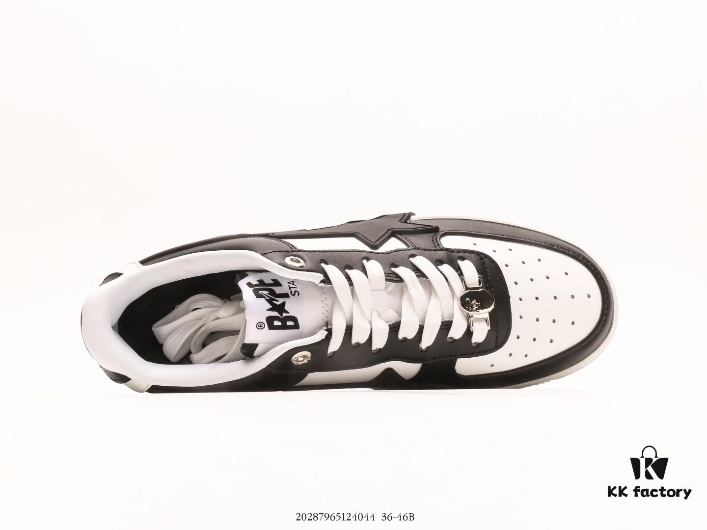 NIGO, the Godfather of Streetwear, Wang Yuan's Same Style Bape S Classic Versatile Casual Sports Sneakers, Iconic Ape Head Design, Authentic Silhouette, Sea Glass Insole, Full-Length Air Cushion Inside, Complete Packaging Including Custom Ape Logo Dust Bag, Ape Logo Card, and Compression-Resistant Drawer-Type Shoe Box