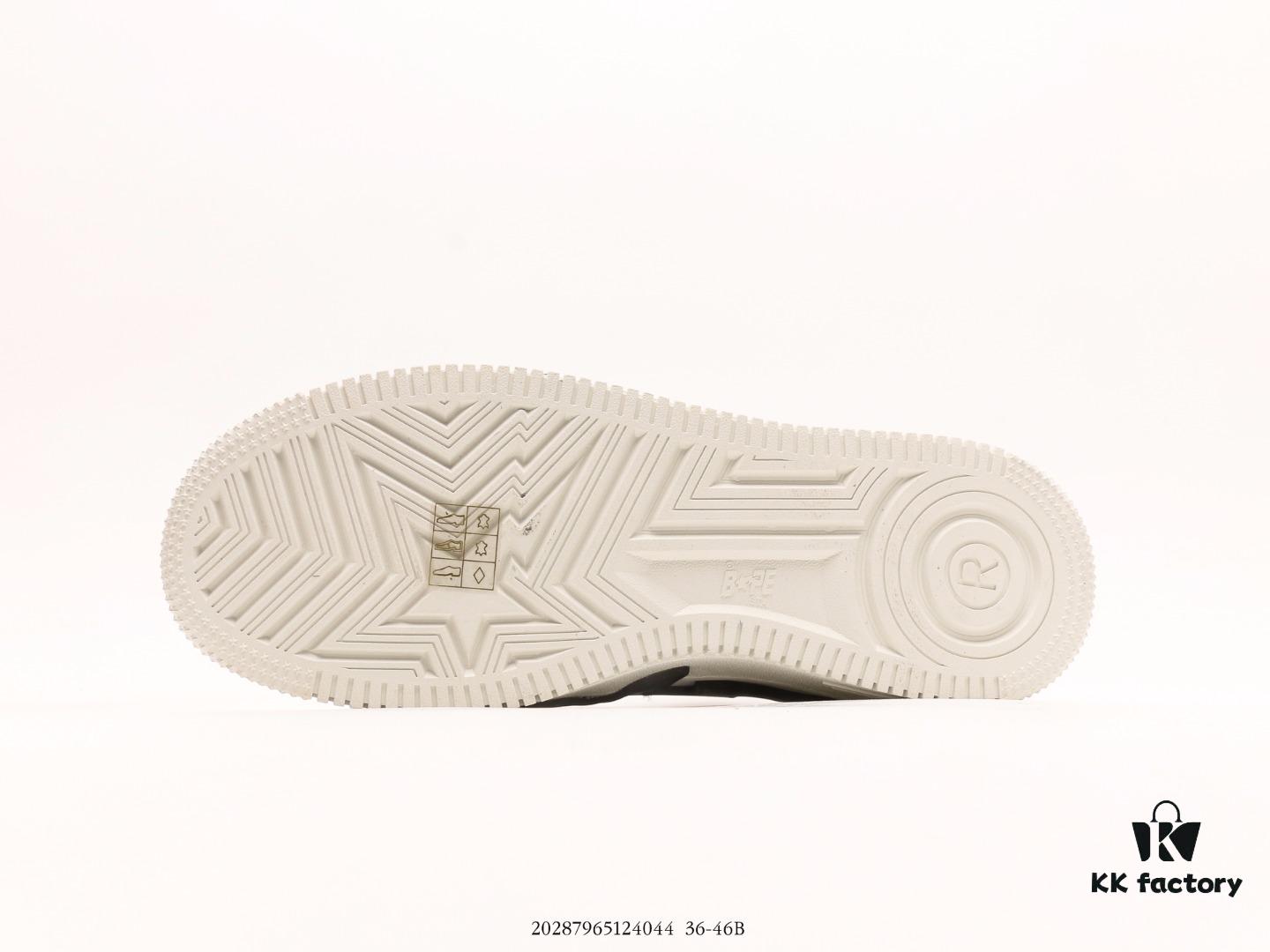 NIGO, the Godfather of Streetwear, Wang Yuan's Same Style Bape S Classic Versatile Casual Sports Sneakers, Iconic Ape Head Design, Authentic Silhouette, Sea Glass Insole, Full-Length Air Cushion Inside, Complete Packaging Including Custom Ape Logo Dust Bag, Ape Logo Card, and Compression-Resistant Drawer-Type Shoe Box