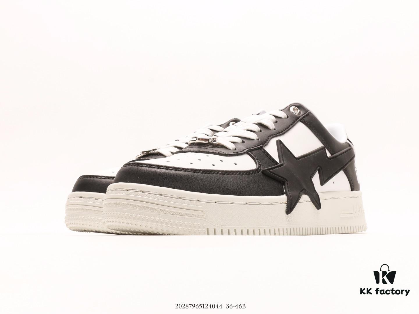 NIGO, the Godfather of Streetwear, Wang Yuan's Same Style Bape S Classic Versatile Casual Sports Sneakers, Iconic Ape Head Design, Authentic Silhouette, Sea Glass Insole, Full-Length Air Cushion Inside, Complete Packaging Including Custom Ape Logo Dust Bag, Ape Logo Card, and Compression-Resistant Drawer-Type Shoe Box