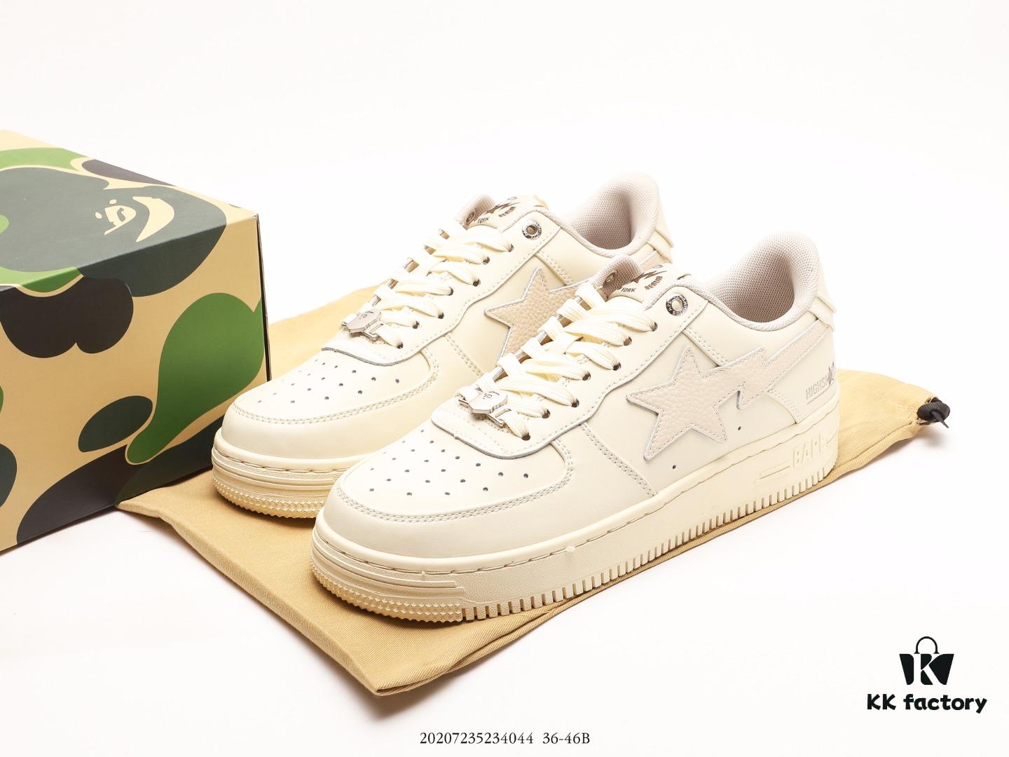 A Bathing Ape Bape Sta Tokyo Classic Skateboard Casual Sneakers by Nigo, the Godfather of Streetwear