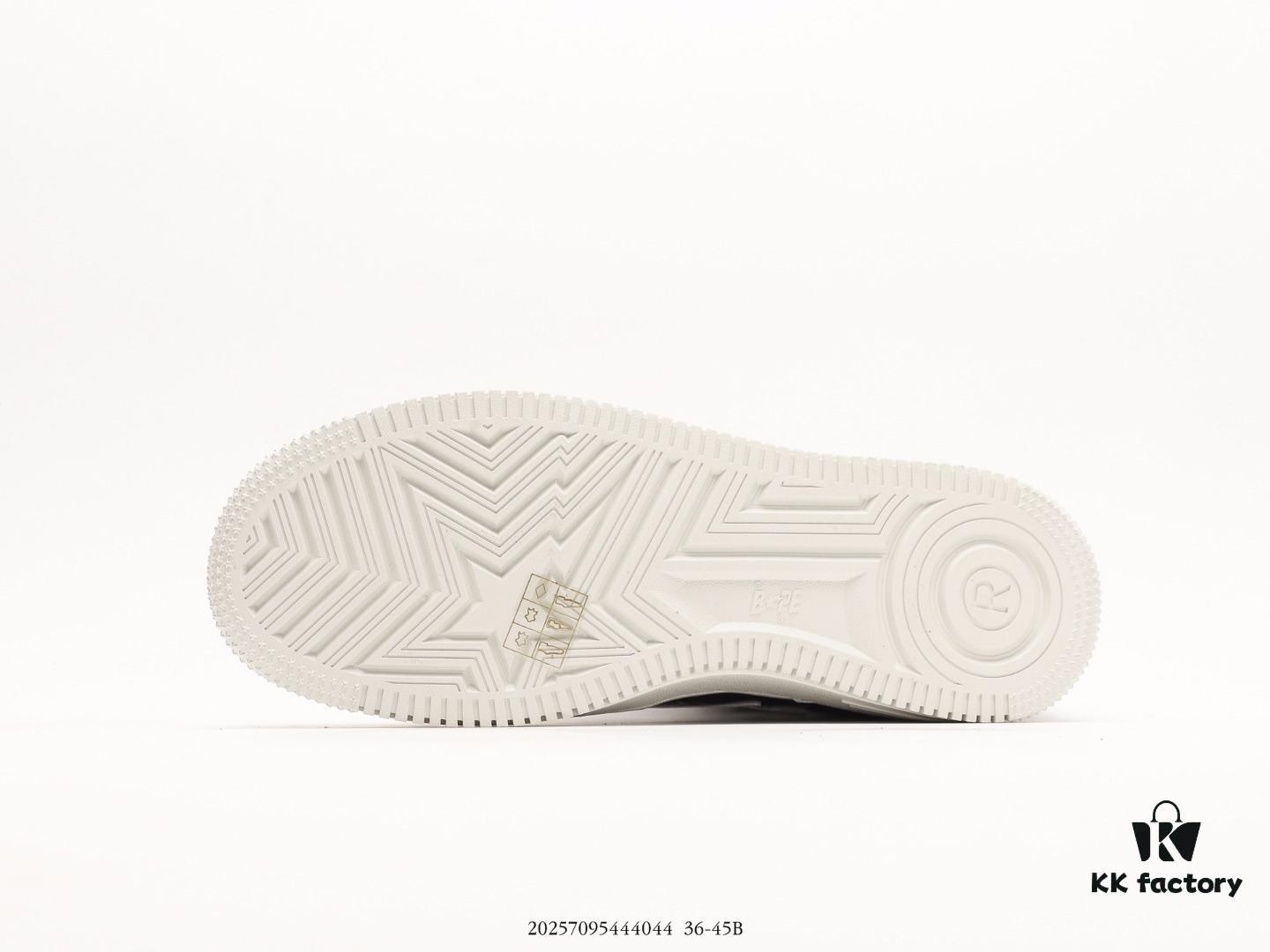 Ape Head Bape Sta Tokyo Embossed Black and White, Trendsetting Nigo Brand, Classic Ape Head Skate Unisex Casual Sports Sneakers, Classic Ape Head Design, Authentic Silhouette, Seaglass Insole, Full-Length Air Cushion Inside, Premium Complete Packaging Including Custom Ape Logo Dust Bag, Ape Logo Card, Shock-Resistant Drawer Shoe Box