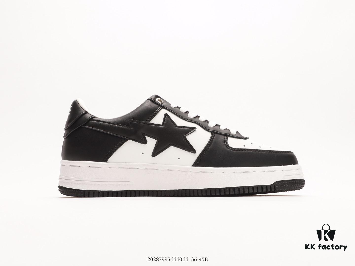 Ape Head Bape Sta Low Popular Classic Retro Style, Full Shoe Made of High-Quality White Cowhide Including Linings and Tongue, Premium Texture with Excellent Durability and Stain Resistance