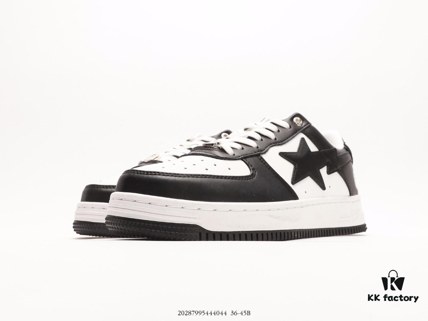 Ape Head Bape Sta Low Popular Classic Retro Style, Full Shoe Made of High-Quality White Cowhide Including Linings and Tongue, Premium Texture with Excellent Durability and Stain Resistance