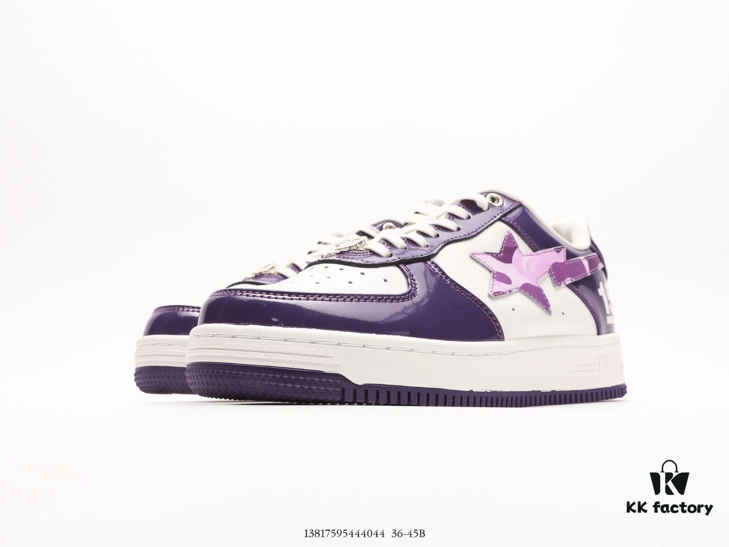 Ape Head Bape Sta Low Popular Classic Retro in Premium White Calfskin with Ape Logo Embossing and Metal Lace Tip, Ortholite Cushioning for Superior Comfort and Durability