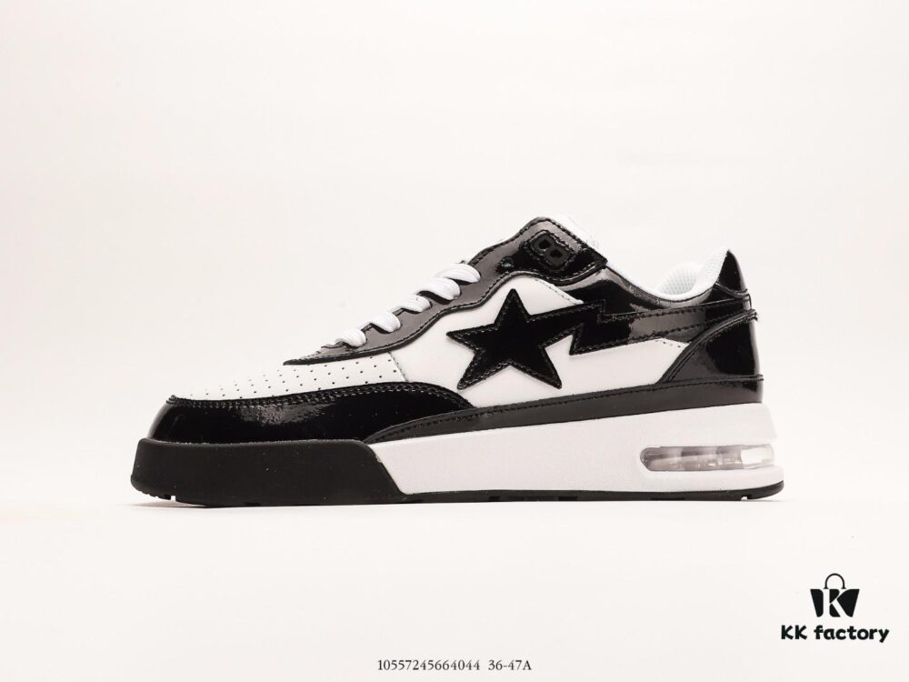 A Bathing Ape BAPE Monkey Head Half-Cushion Low-Top Casual Shoes