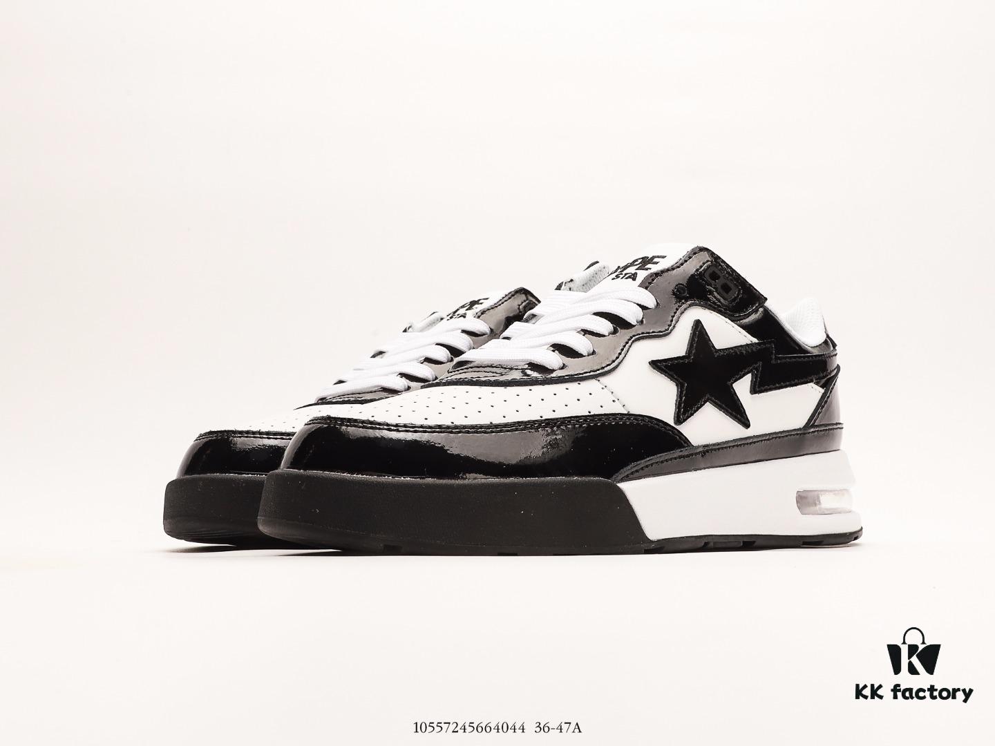 A Bathing Ape BAPE Monkey Head Half-Cushion Low-Top Casual Shoes
