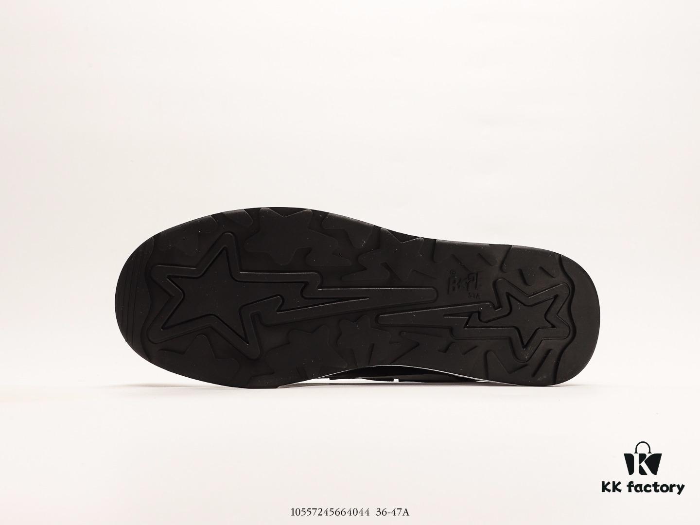 A Bathing Ape BAPE Monkey Head Half-Cushion Low-Top Casual Shoes