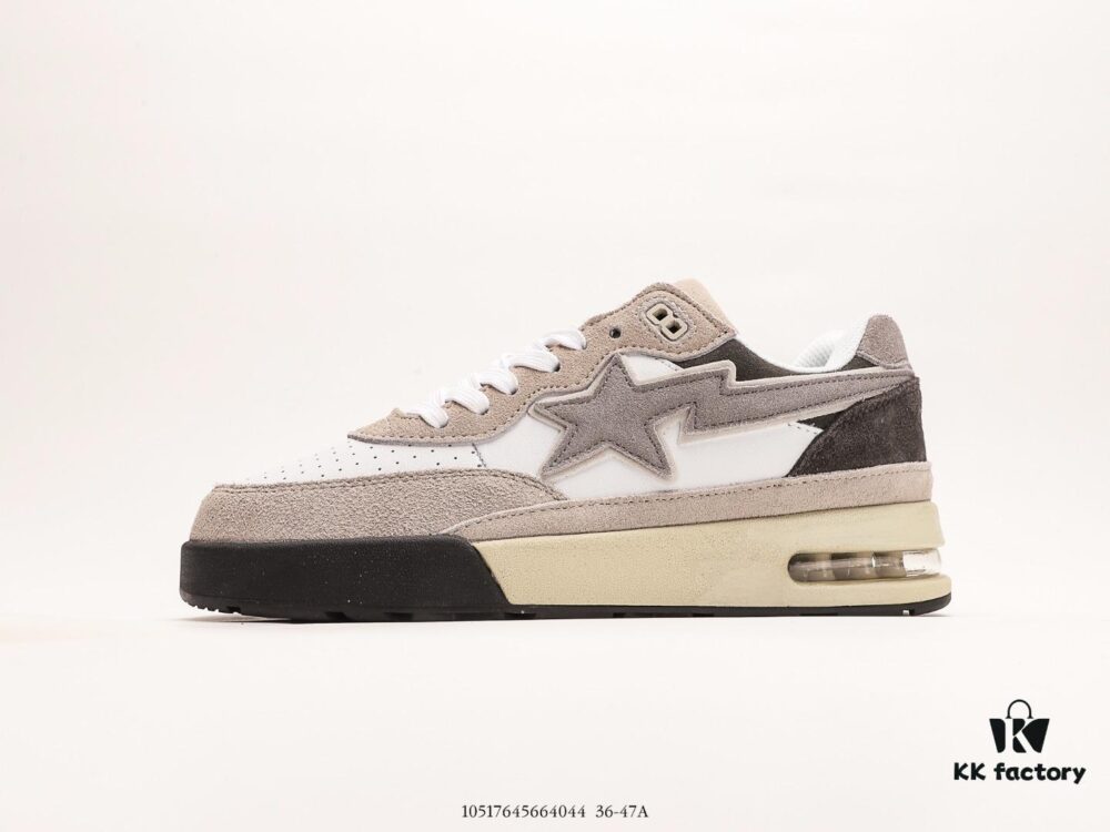 A Bathing Ape Monkey Head Half-Cushion Low-Cut Casual Shoes