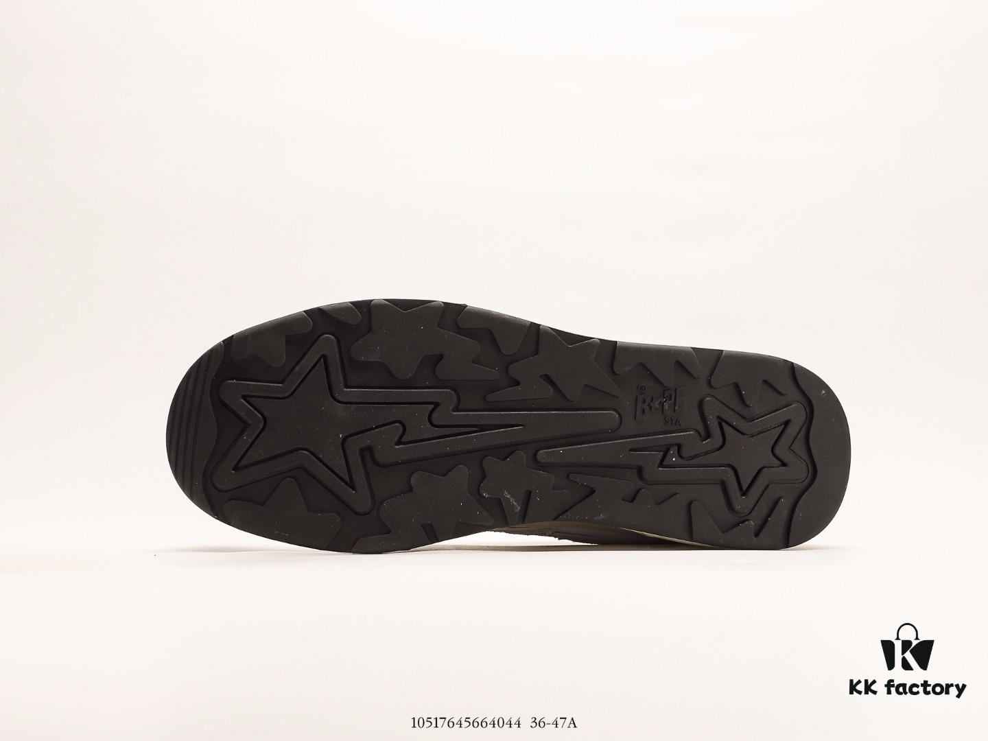 A Bathing Ape Monkey Head Half-Cushion Low-Cut Casual Shoes