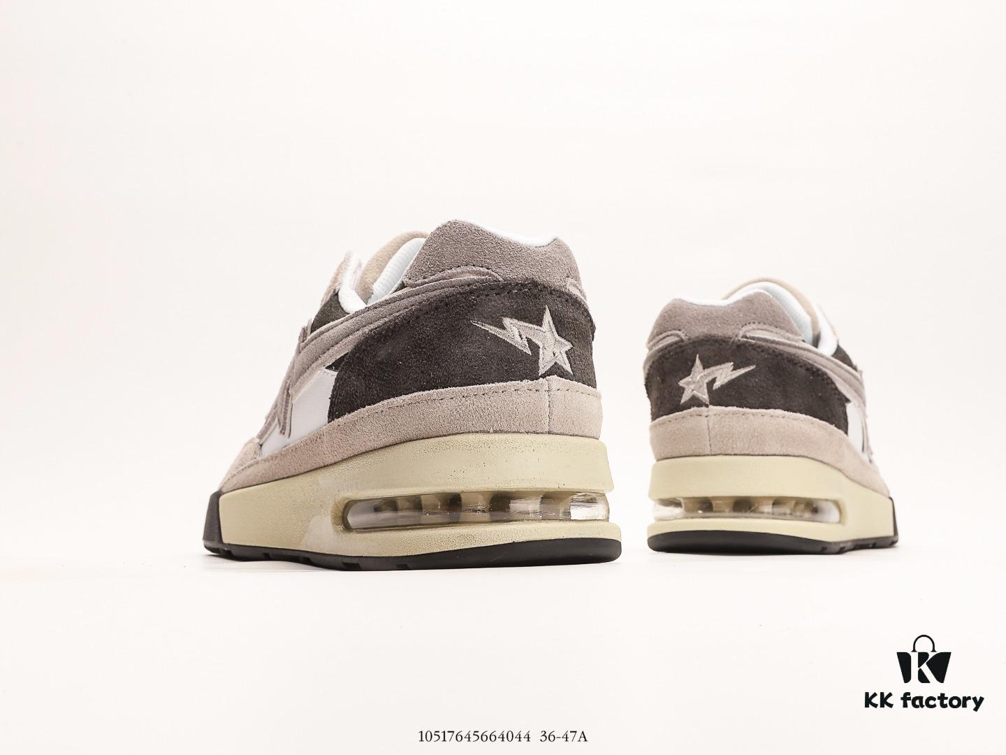 A Bathing Ape Monkey Head Half-Cushion Low-Cut Casual Shoes