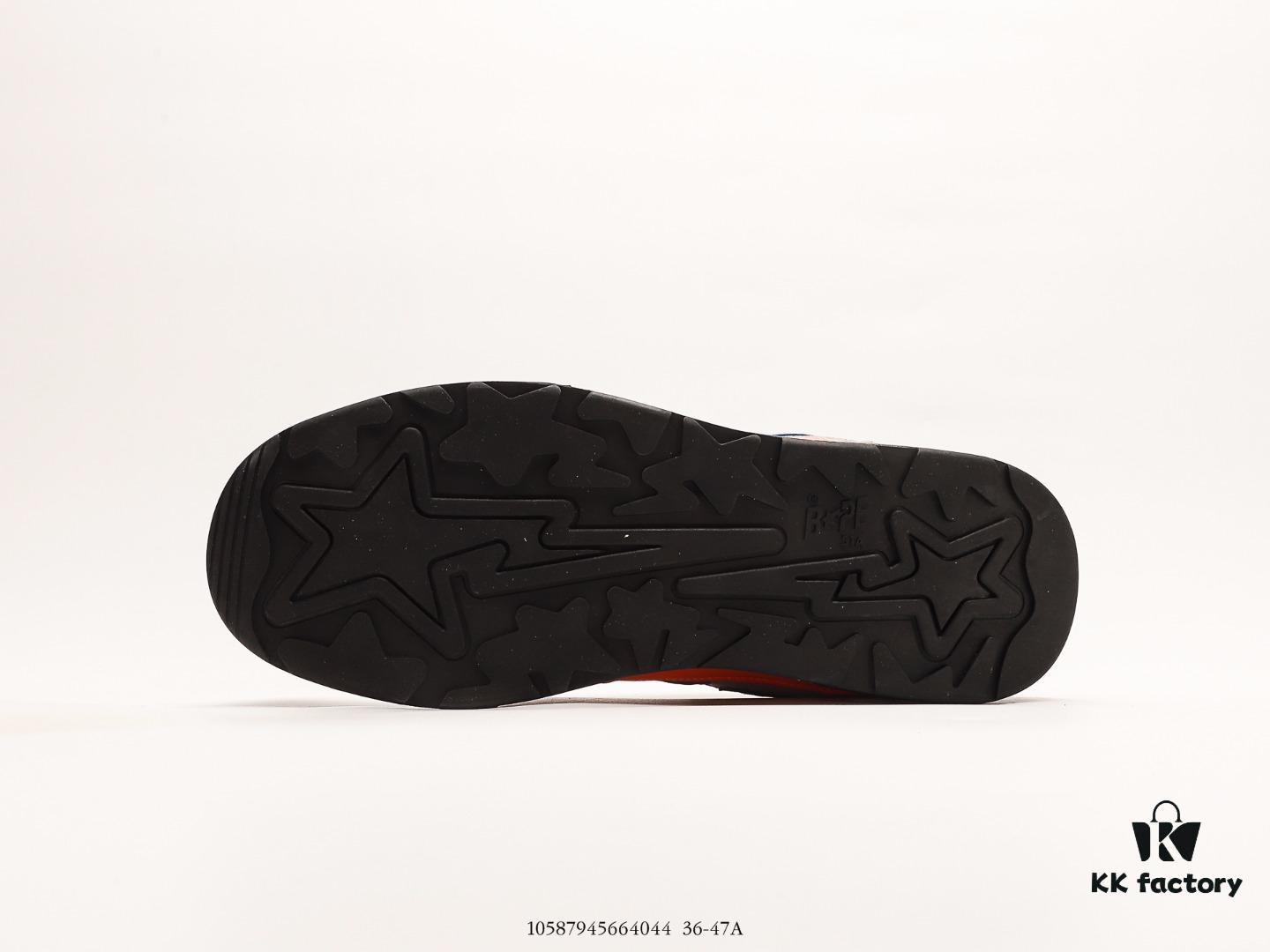 A Bathing Ape BAPE Monkey Head Half-Cushion Low-Top Casual Shoes