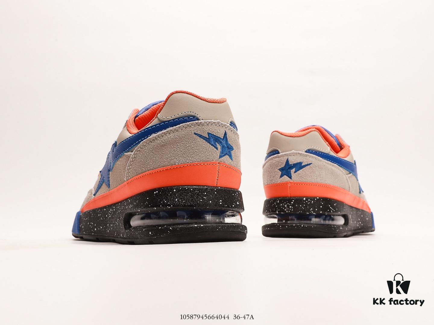 A Bathing Ape BAPE Monkey Head Half-Cushion Low-Top Casual Shoes