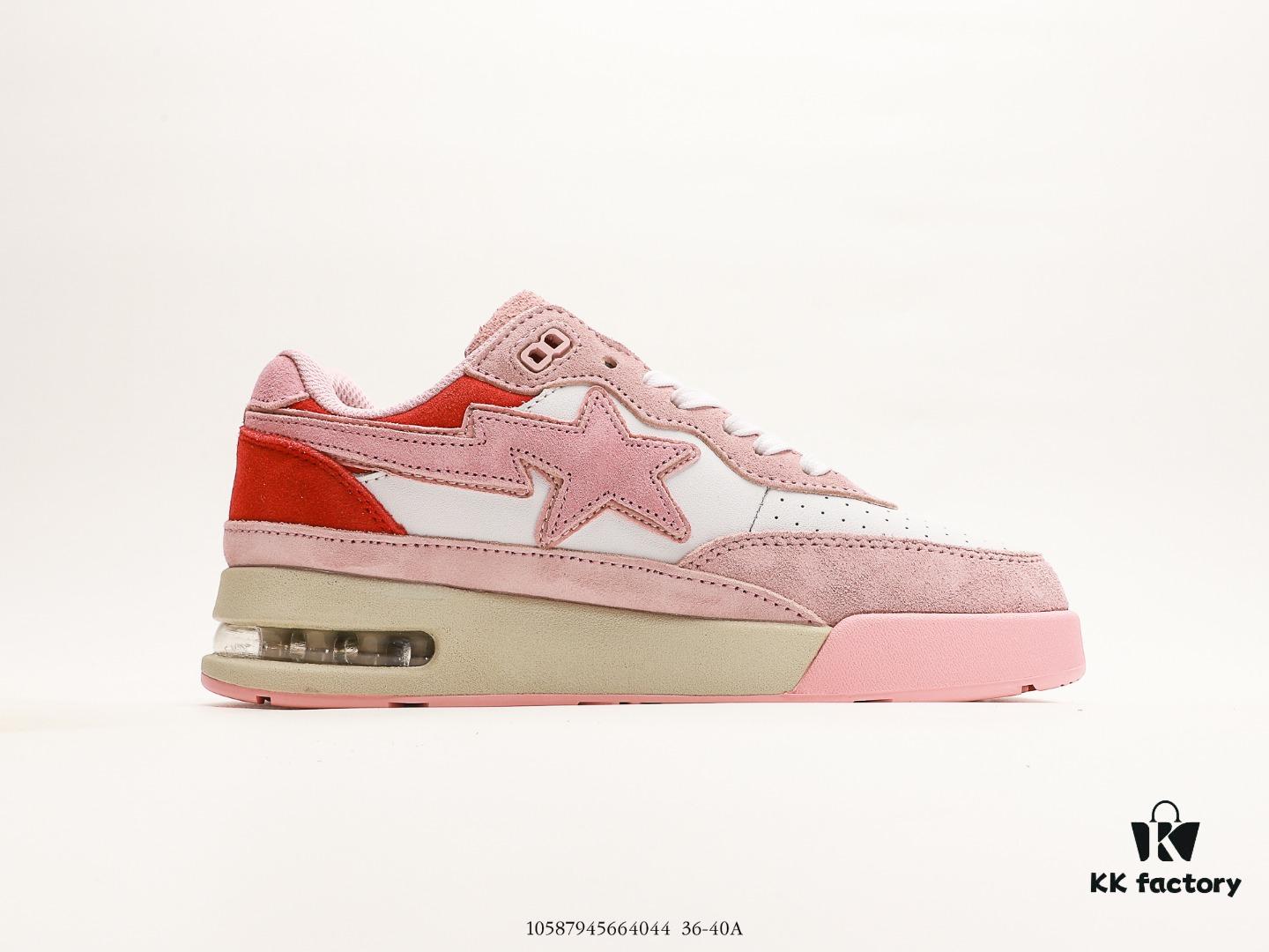 A Bathing Ape Monkey Head Half-Cushion Low-Top Casual Shoes