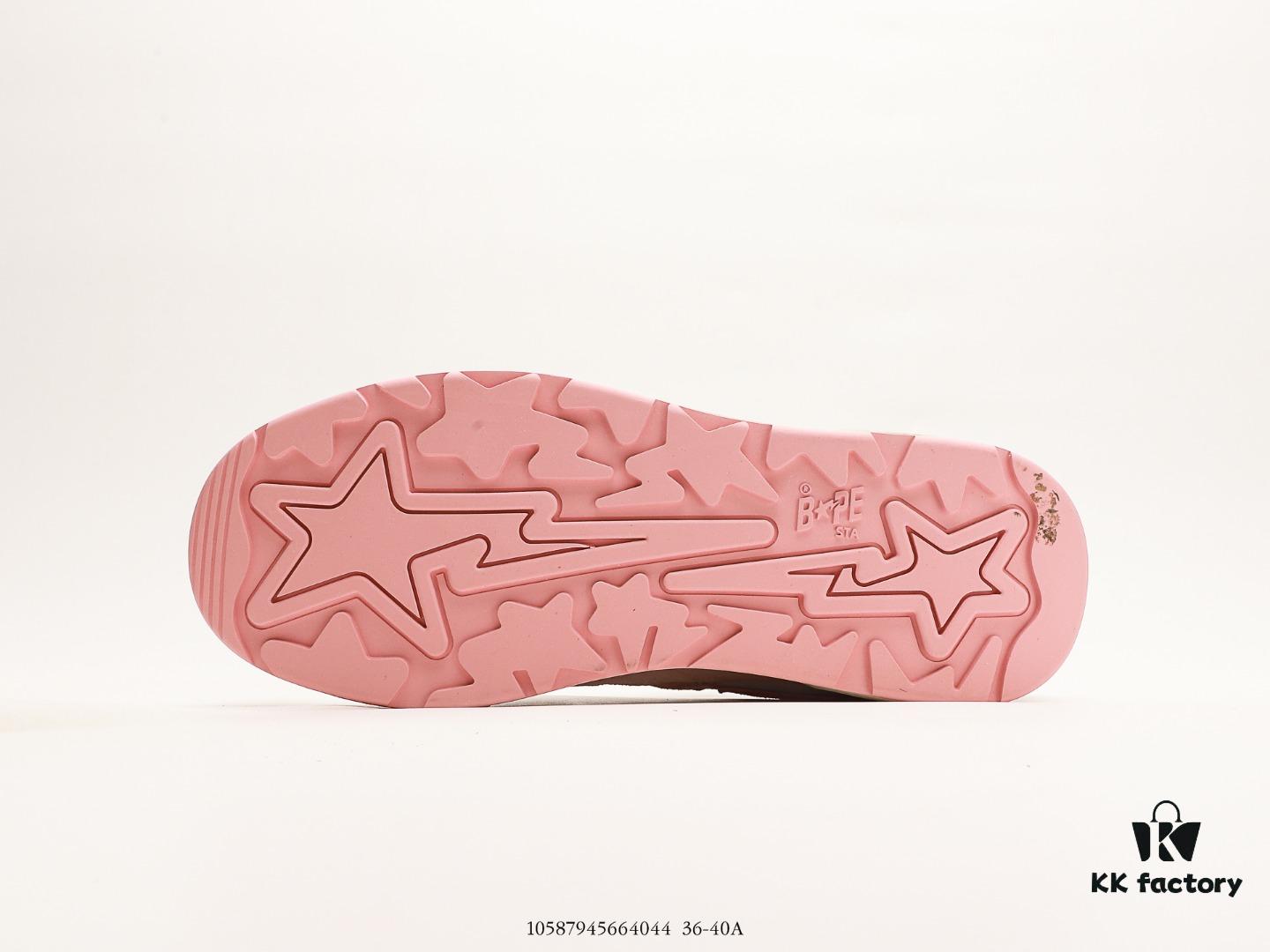 A Bathing Ape Monkey Head Half-Cushion Low-Top Casual Shoes