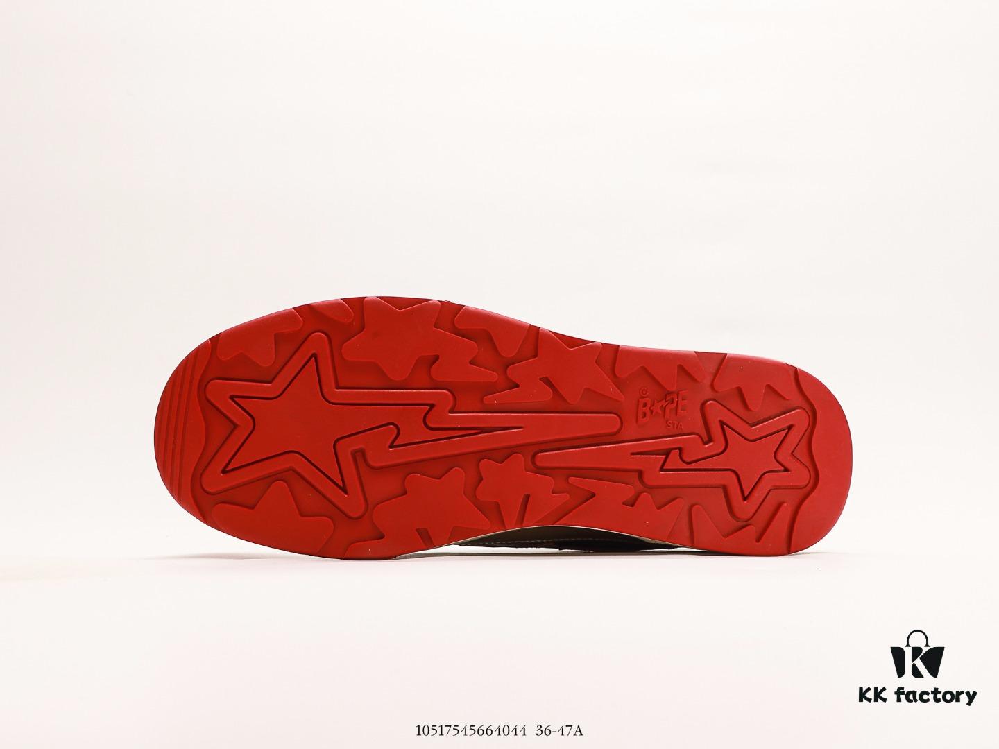 A Bathing Ape Bape Head Half-Cushion Low-Top Casual Shoes