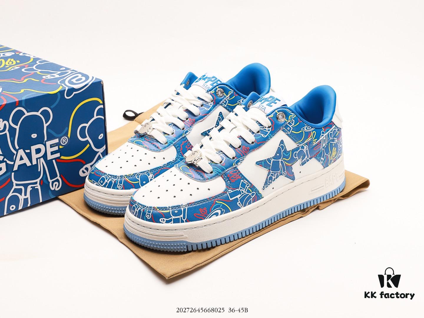 A Bathing Ape Bape Sta Low Classic Patent Leather Low-Top Sneakers Unisex Casual Shoes