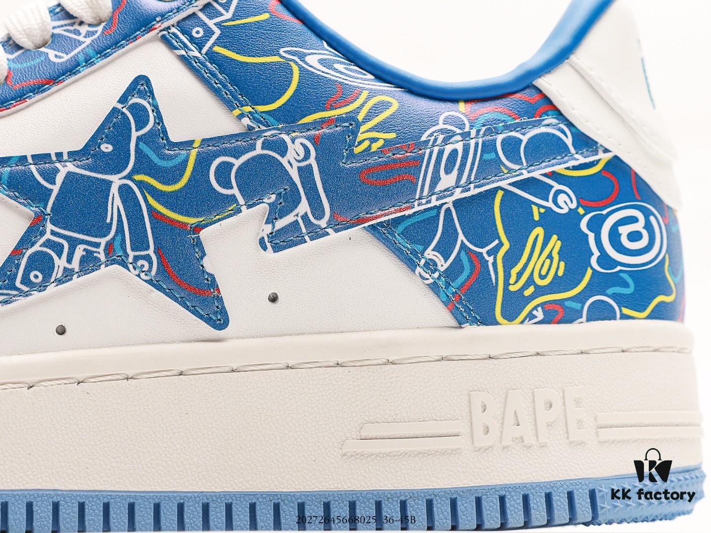 A Bathing Ape Bape Sta Low Classic Patent Leather Low-Top Sneakers Unisex Casual Shoes