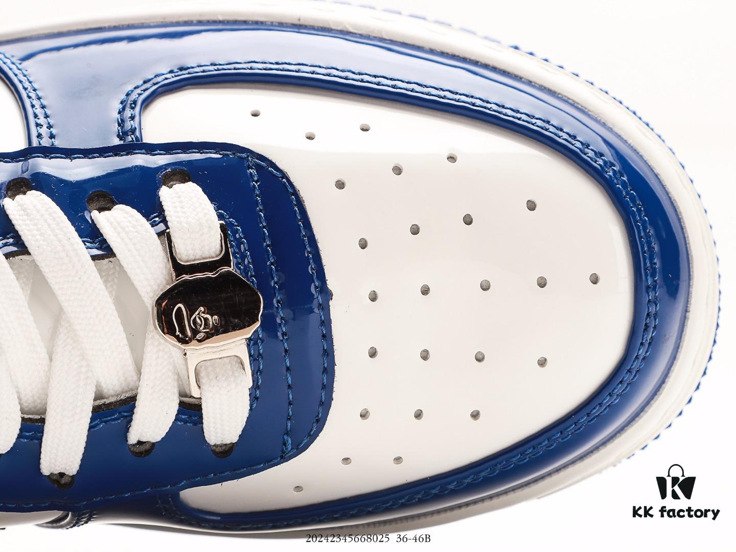 Ape Head Bape Sta Low Unisex Sneakers, Celebrity Style, Classic Patent Leather Low-Top Casual Shoes