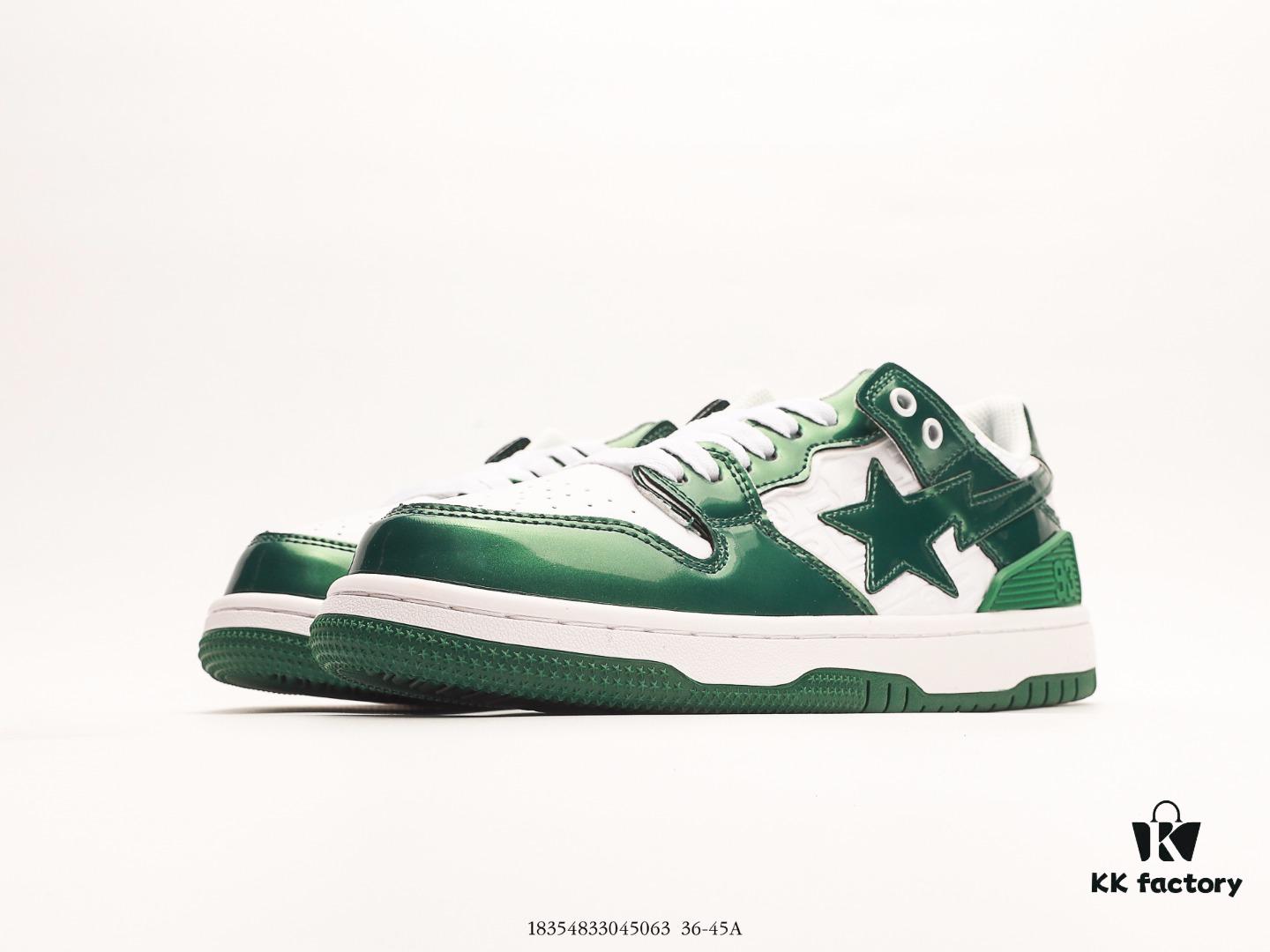 Ape Head Bape S Classic Casual Sports Skate Shoes, Iconic Ape Face Design, Authentic Silhouette, Sea Glass Insole, Full-Length Air Cushion Insert, Premium Full Packaging Includes Customized Ape Logo Dust Bag