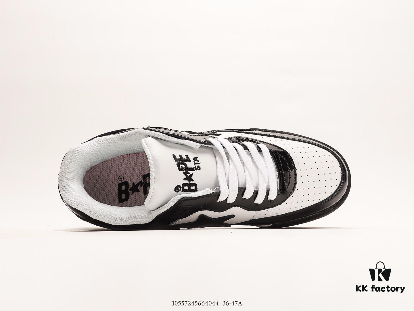 A Bathing Ape BAPE Monkey Head Half-Cushion Low-Top Casual Shoes