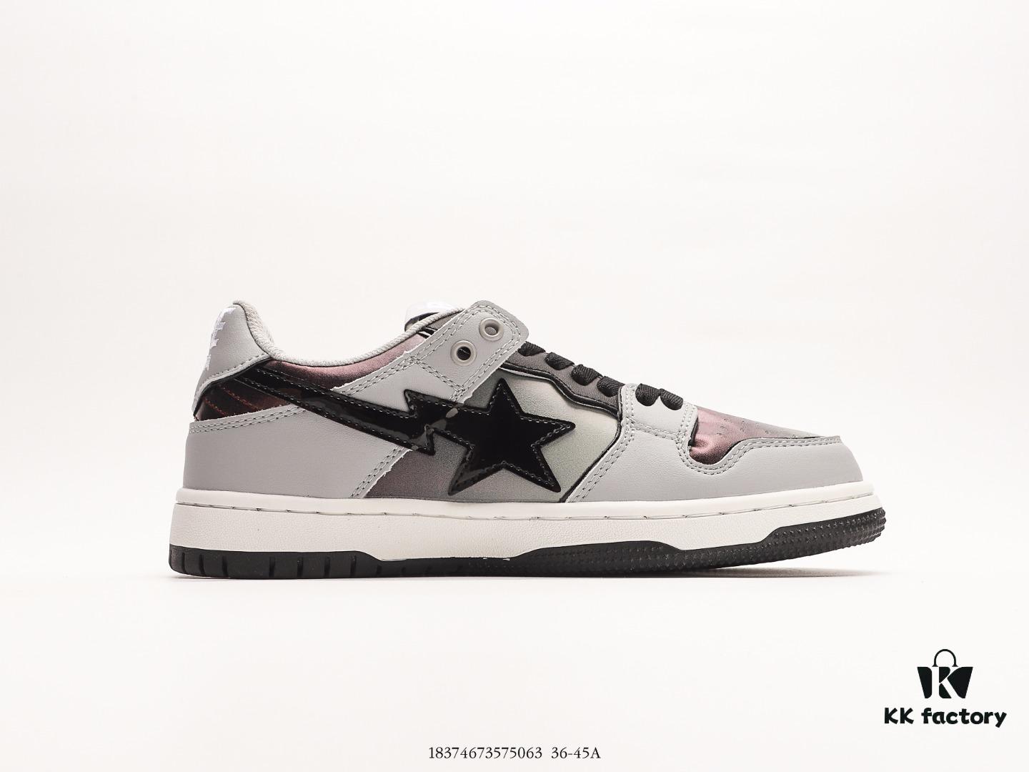 Ape Head Bape S Classic Casual Sports Skate Shoes, Iconic Ape Design, Authentic Pure Style, Sea Glass Insole, Full-Length Air Cushion, Premium Full Packaging Includes Custom Dust Bag with Ape Logo