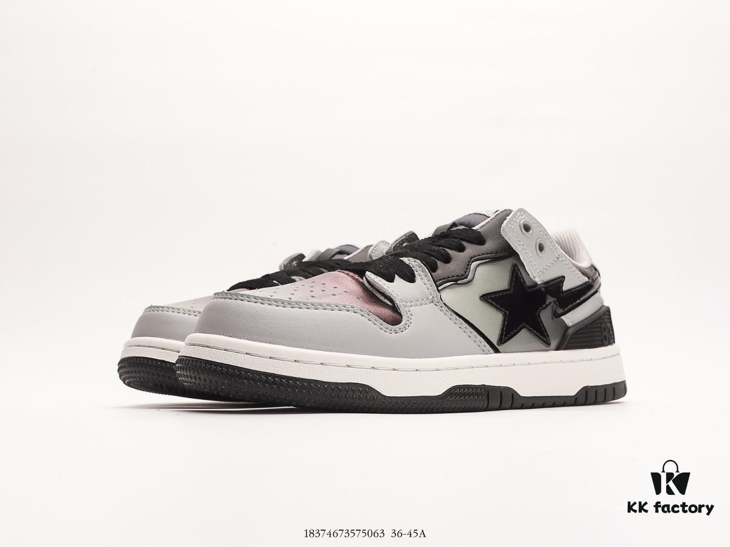 Ape Head Bape S Classic Casual Sports Skate Shoes, Iconic Ape Design, Authentic Pure Style, Sea Glass Insole, Full-Length Air Cushion, Premium Full Packaging Includes Custom Dust Bag with Ape Logo