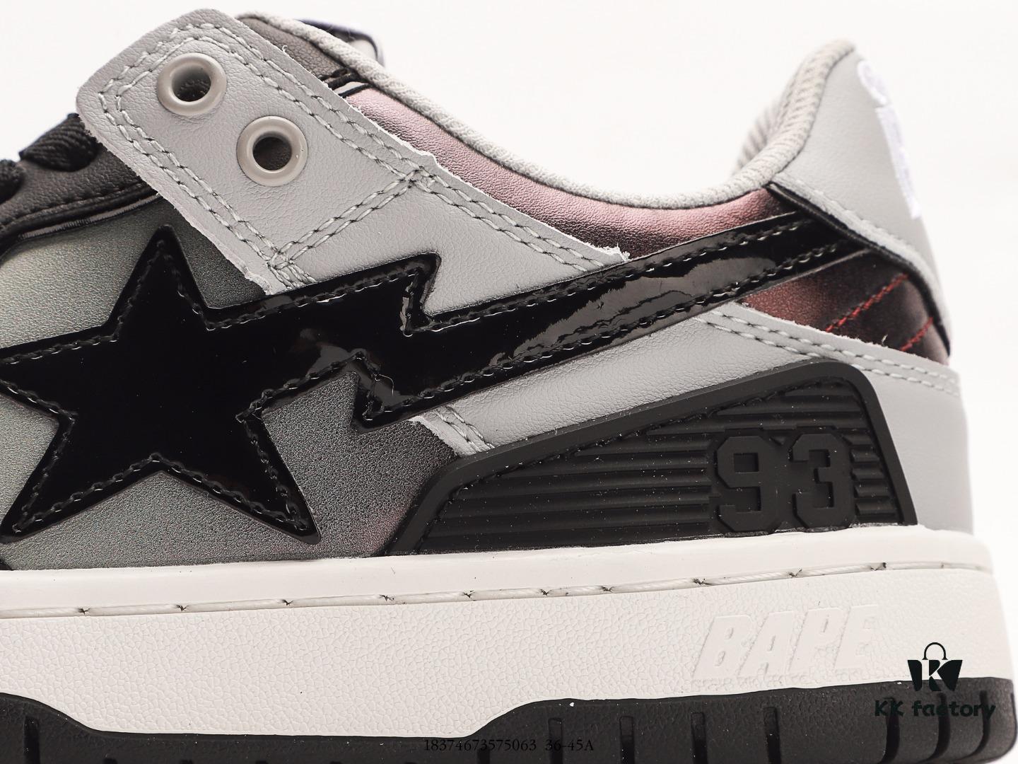 Ape Head Bape S Classic Casual Sports Skate Shoes, Iconic Ape Design, Authentic Pure Style, Sea Glass Insole, Full-Length Air Cushion, Premium Full Packaging Includes Custom Dust Bag with Ape Logo